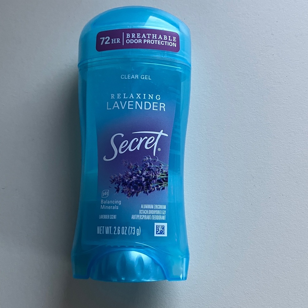 🌻Relaxing Lavender Clear Gel Deodorant - Blue